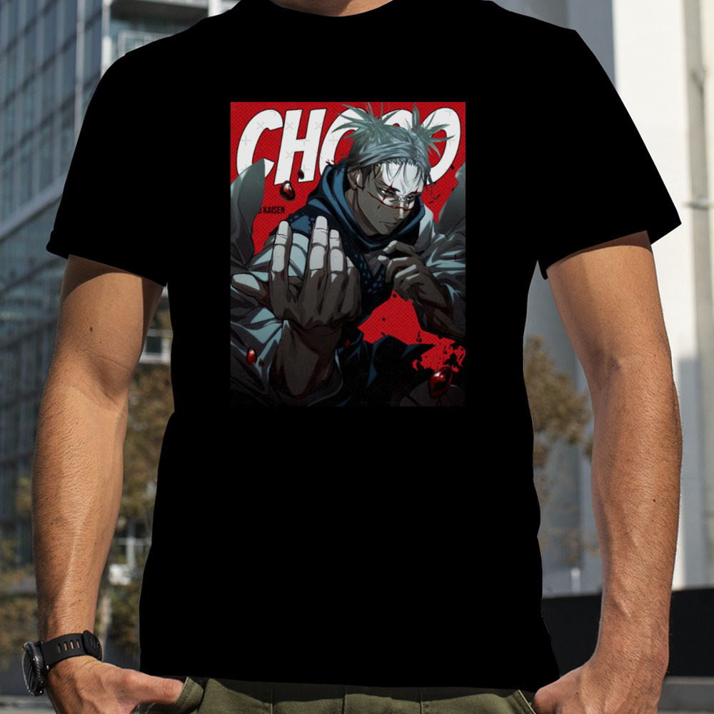 Choso Red Comic Design Jujutsu Kaisen shirt