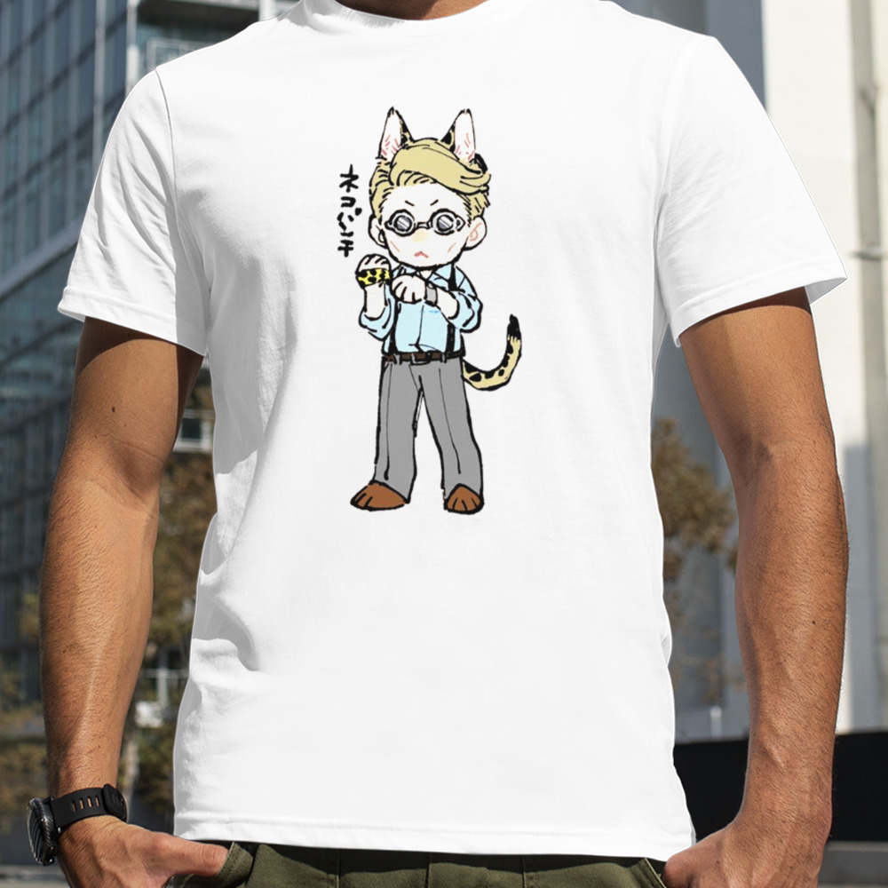 Cute Nanami X Meow Jujutsu Kaisen shirt