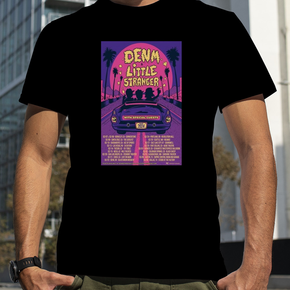 Denm & Little Stranger Tour 2024 T-shirt