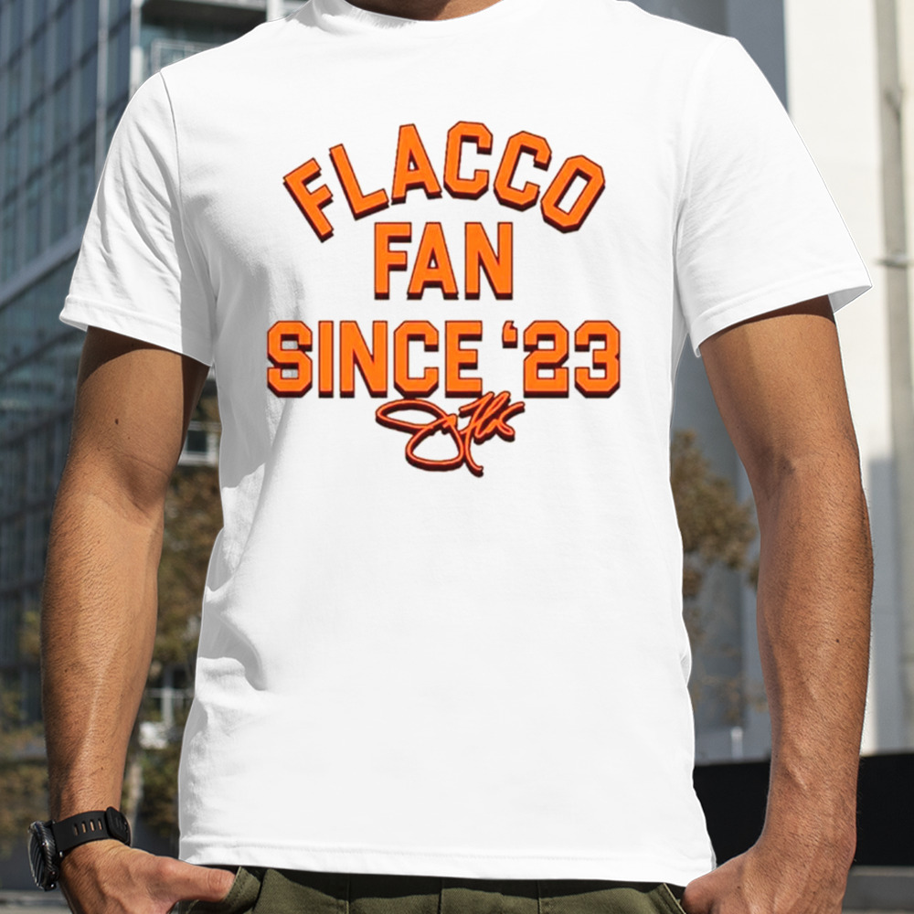 Flacco fan since ’23 oatmeal shirt