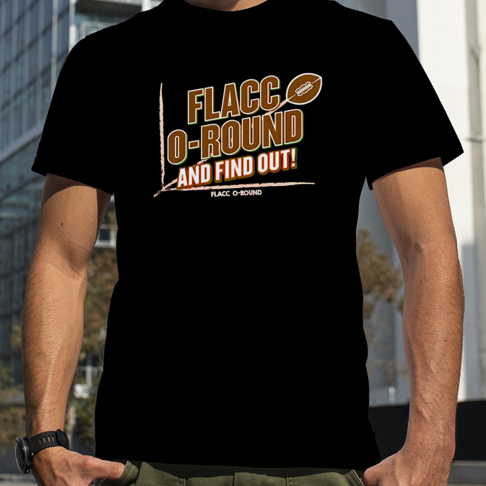 Flacco round and find out shirt