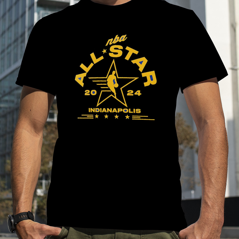 Indianapolis 2024 NBA All-Star Game Slam Dunk T-Shirt