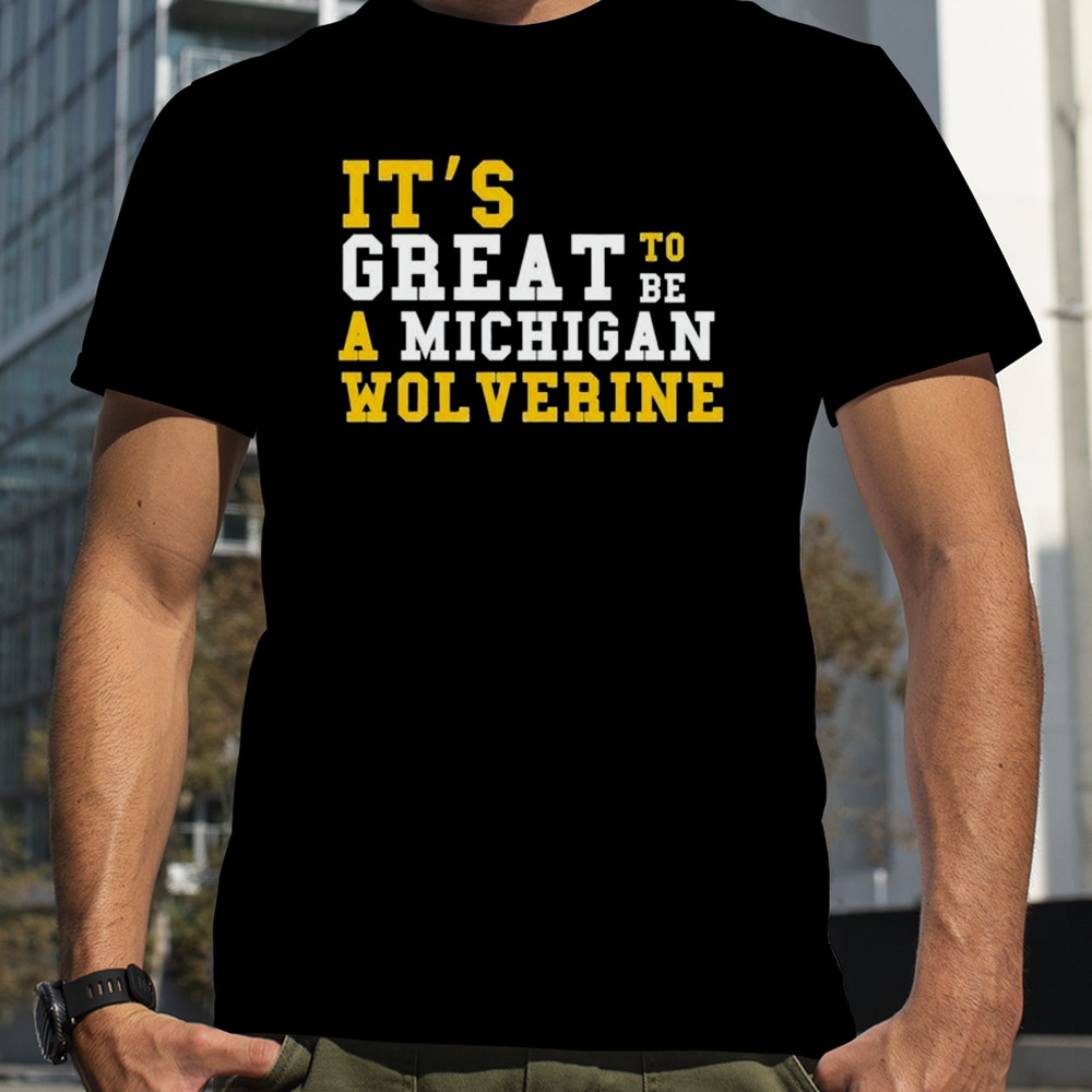 It’s Great To Be A Michigan Wolverines 2024 Rose Bowl Champions shirt