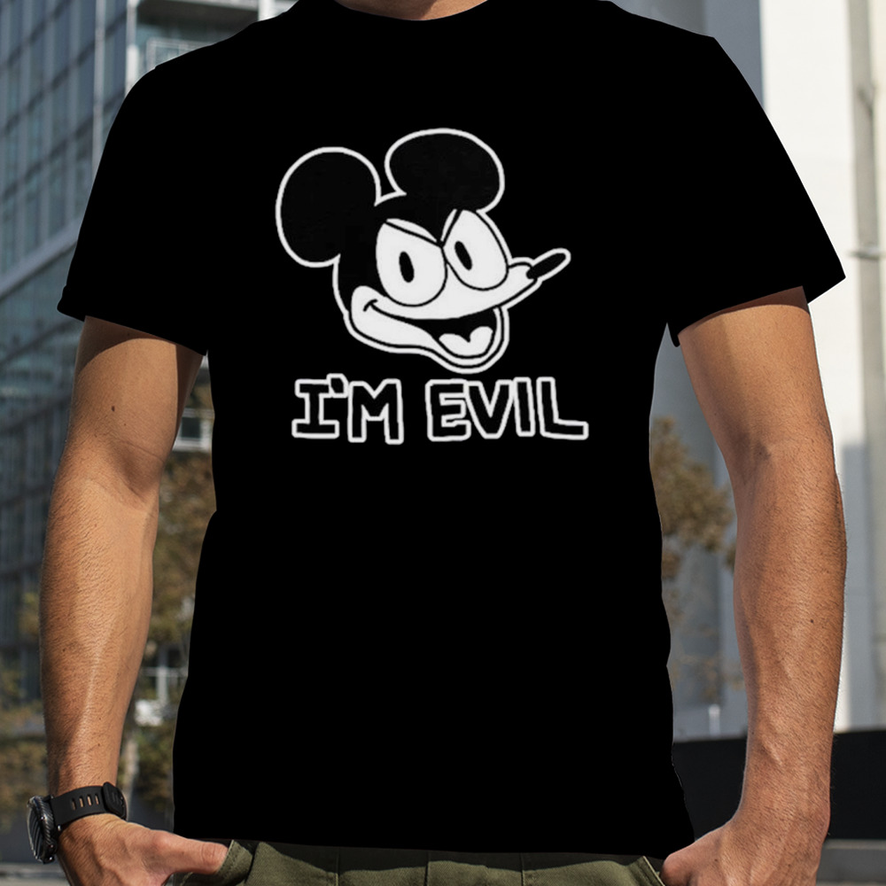 I’m evil mickey public domain commemoration shirt