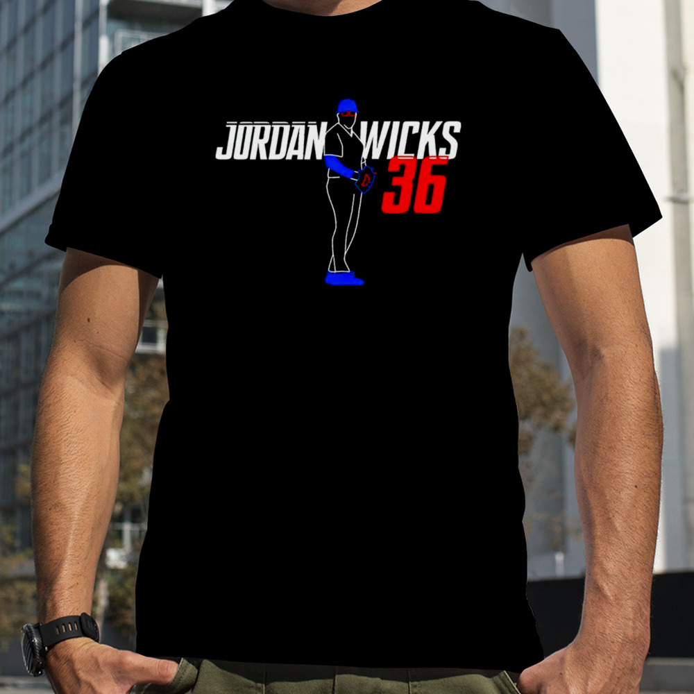 Jordan Wicks 36 Chicago Baseball Shirt