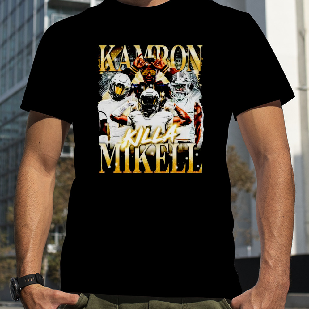 Kamron Mikell Colorado Buffaloes football graphic football shirt