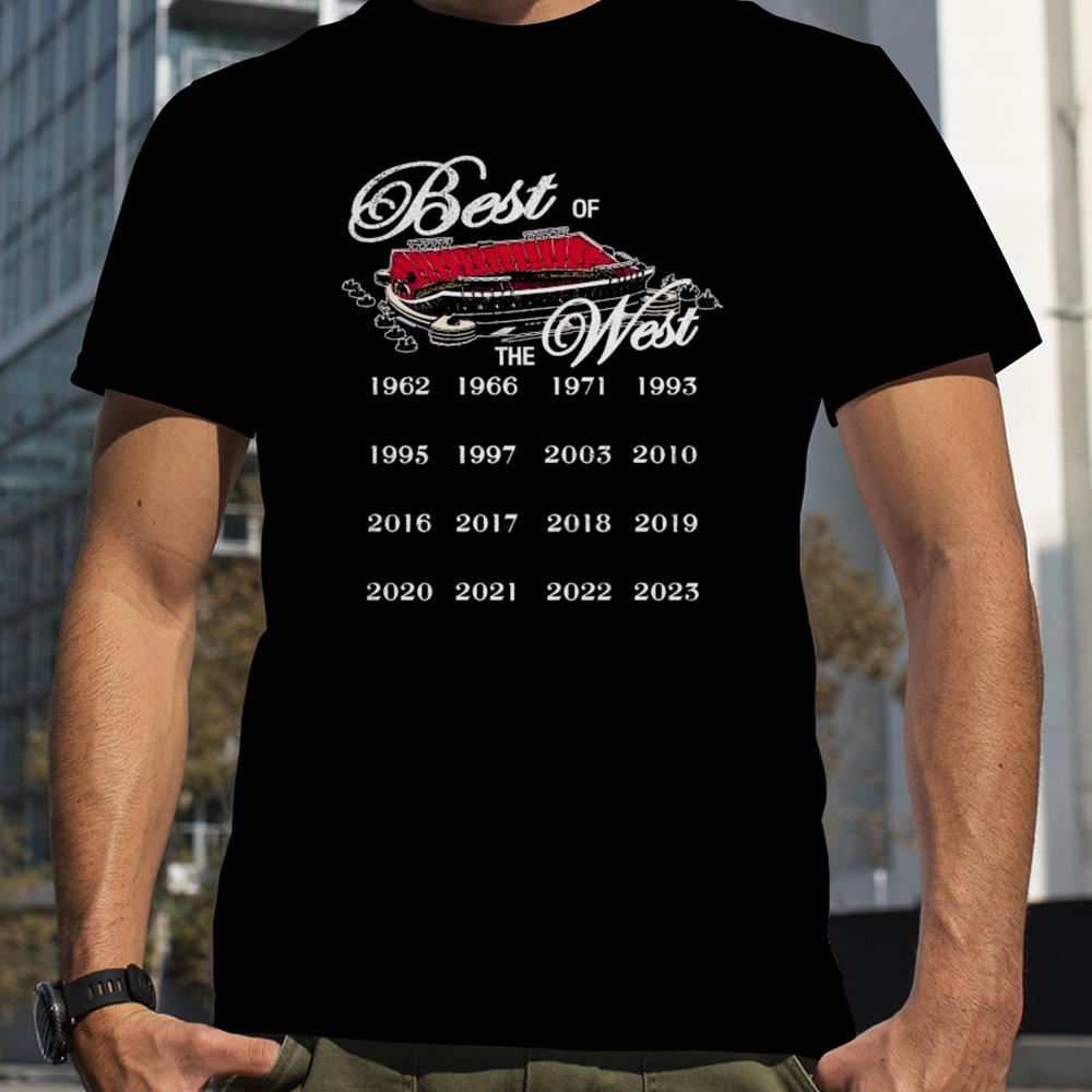 Kansas City Chiefs Best Of The West 2023 shirt