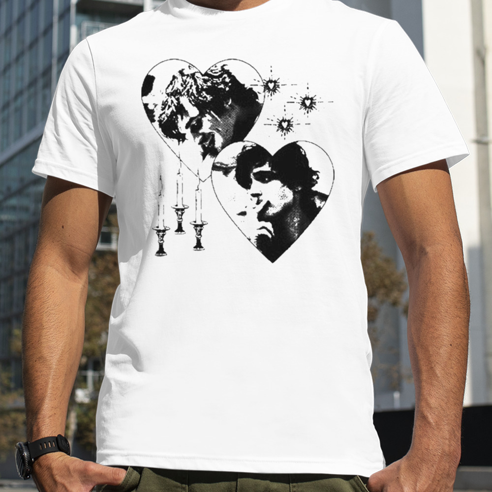 Mustardyardpress Saltburn Felix Hearts T-shirt