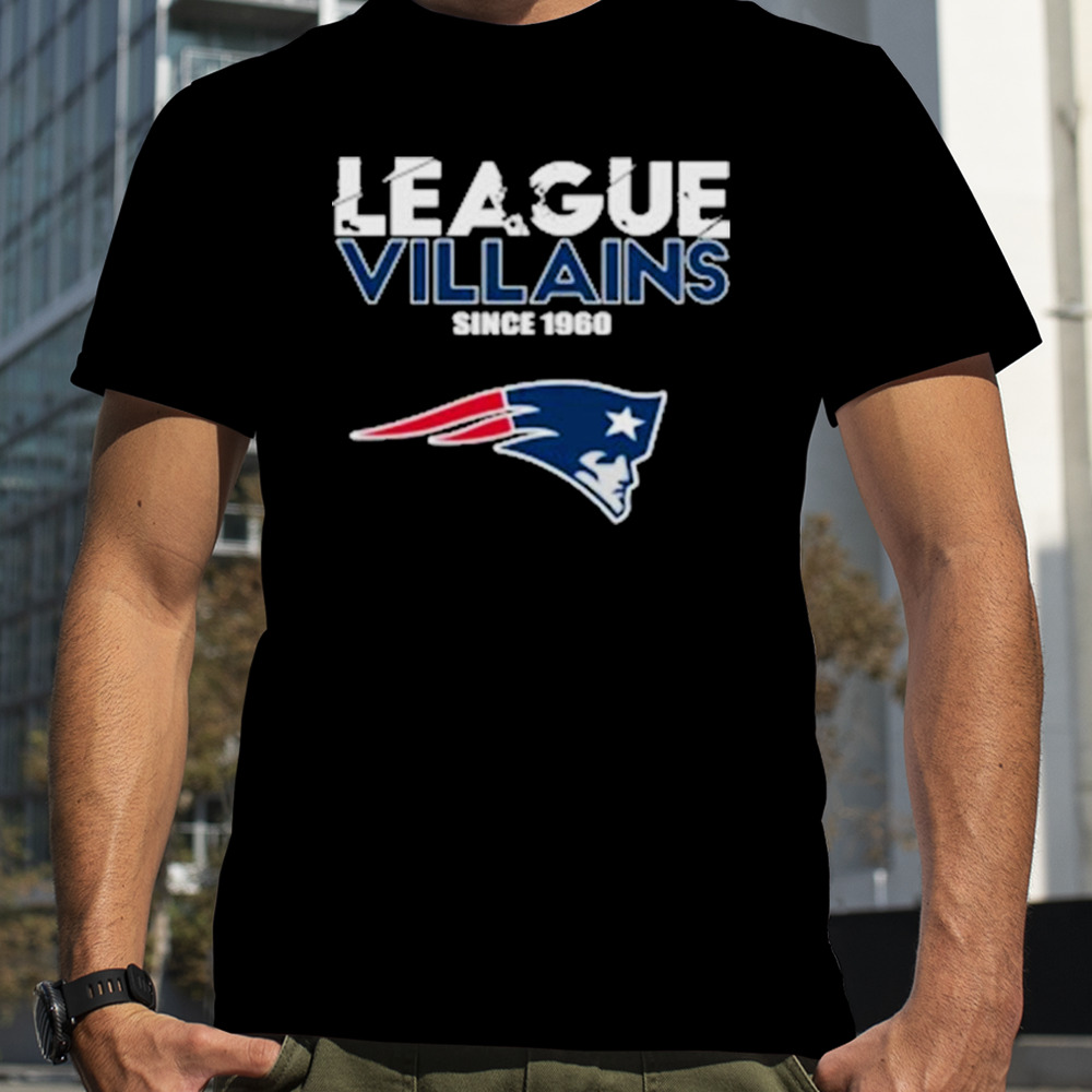 New England Patriots NFL League Villains Since 1960 T-Shirt