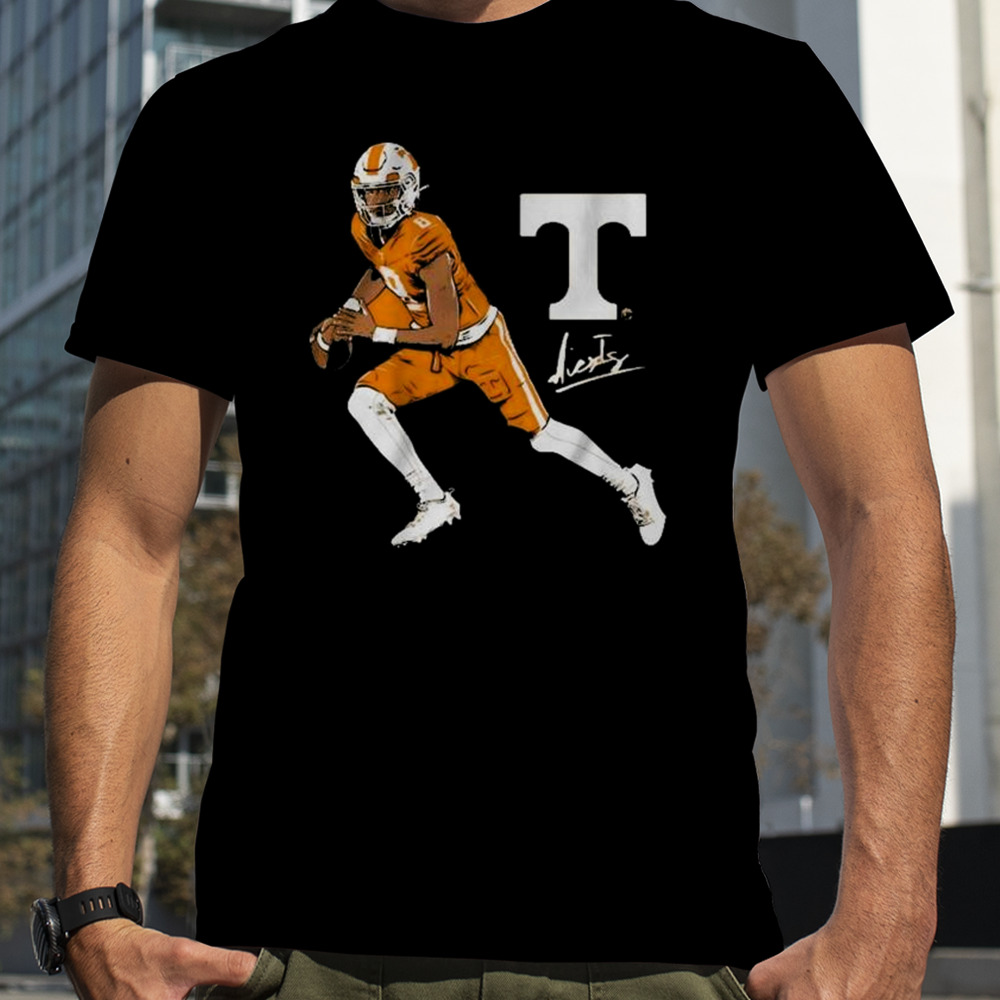 Nico Iamaleava Superstar Pose Tennessee Football Shirt