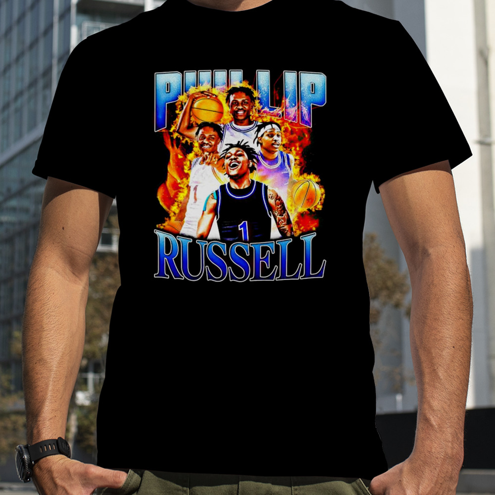 Phillip Russell UT Arlington Mavericks basketball graphic shirt