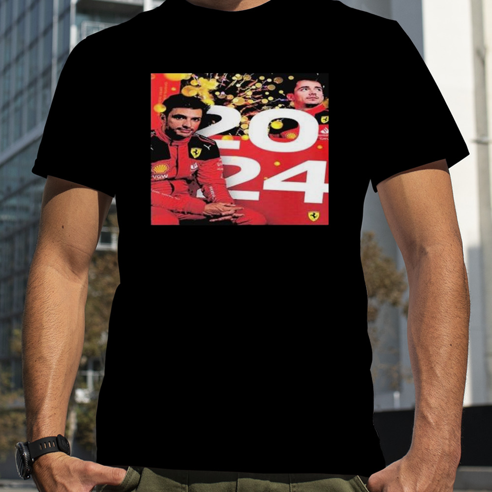 Scuderia Ferrari Waiting For A Big Year 2024 F1 shirt