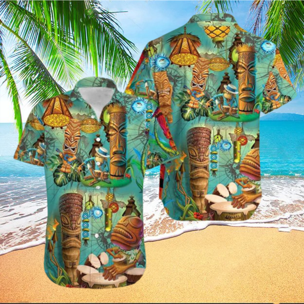 The Tiki Bar Is Open Hawaiian Shirt - Limotees