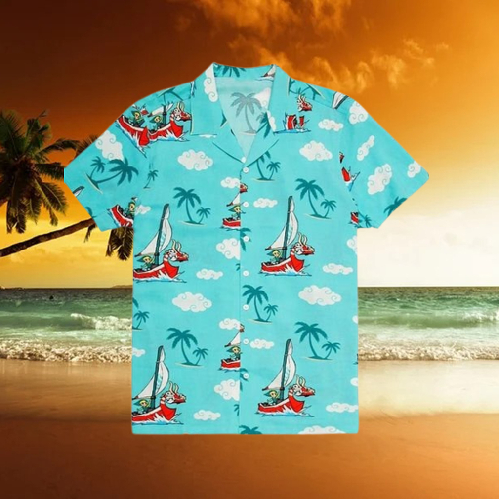 The Wind Waker Woven Zelda Hawaiian Shirt - Limotees