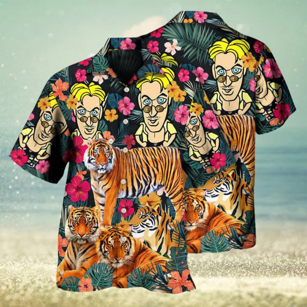 Tiger Be A Jungle Tiger And Comics Figure Hawaiian Shirt - Limotees