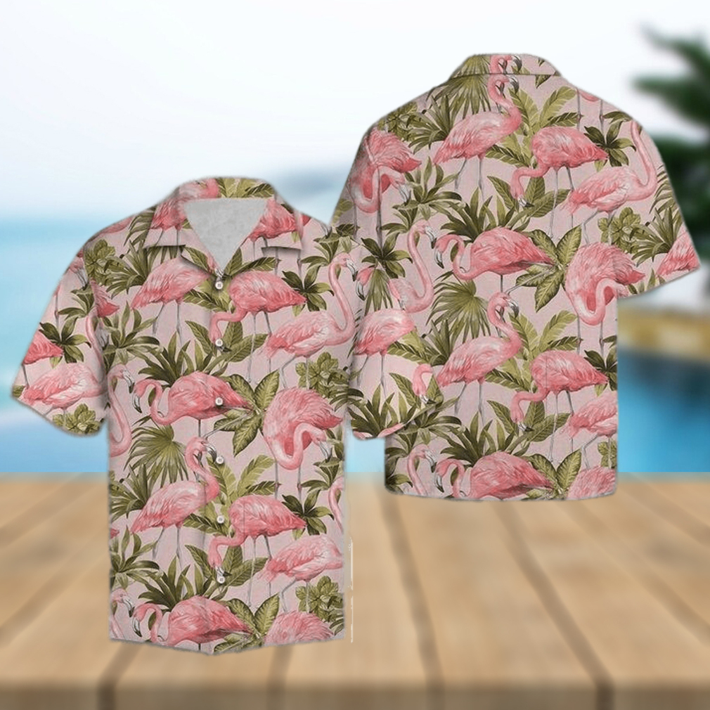 Top Flamingo Hawaiian Shirt - Limotees