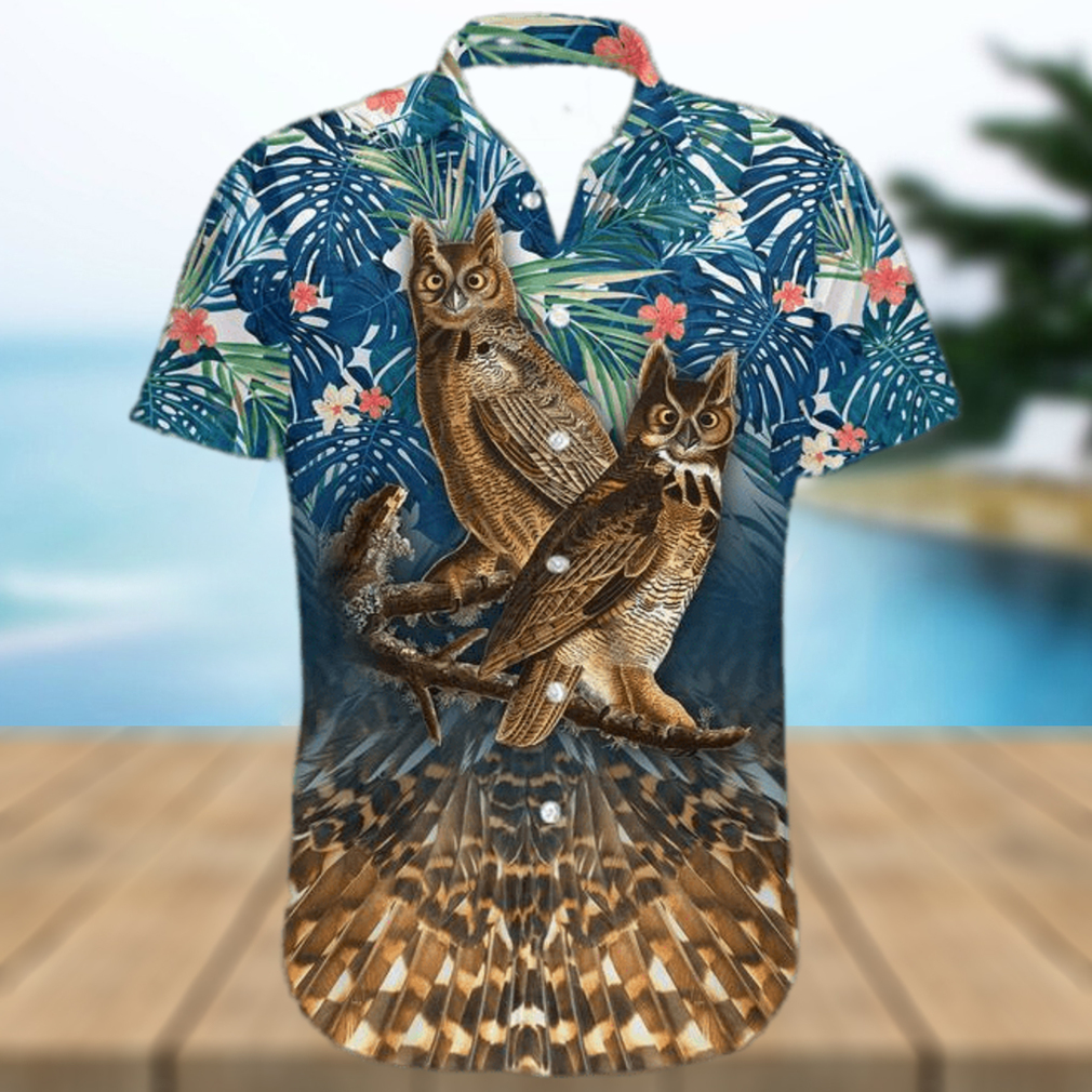 Top Owl Hawaiian Shirt - Limotees