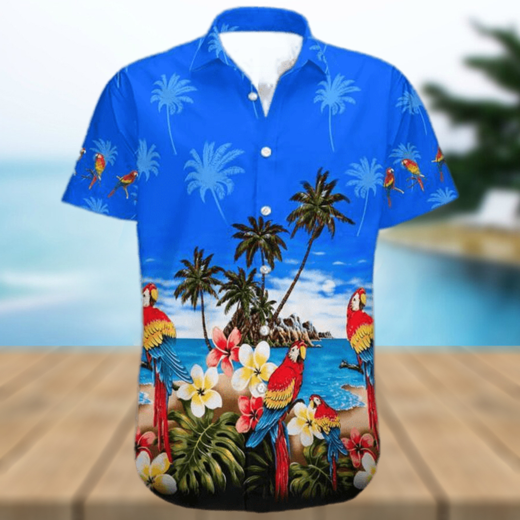 Top Parrot Hawaiian Shirt - Limotees