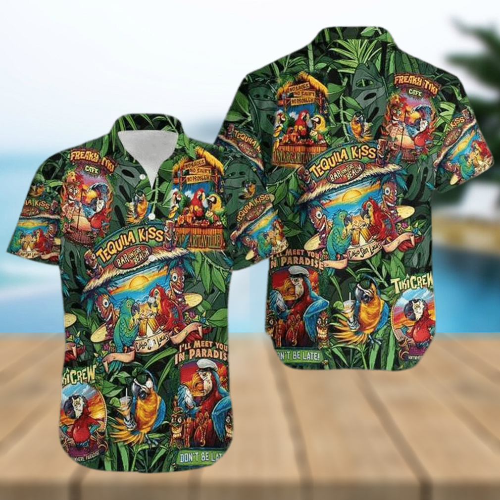 Top Parrot Hawaiian Shirt Unisex - Limotees