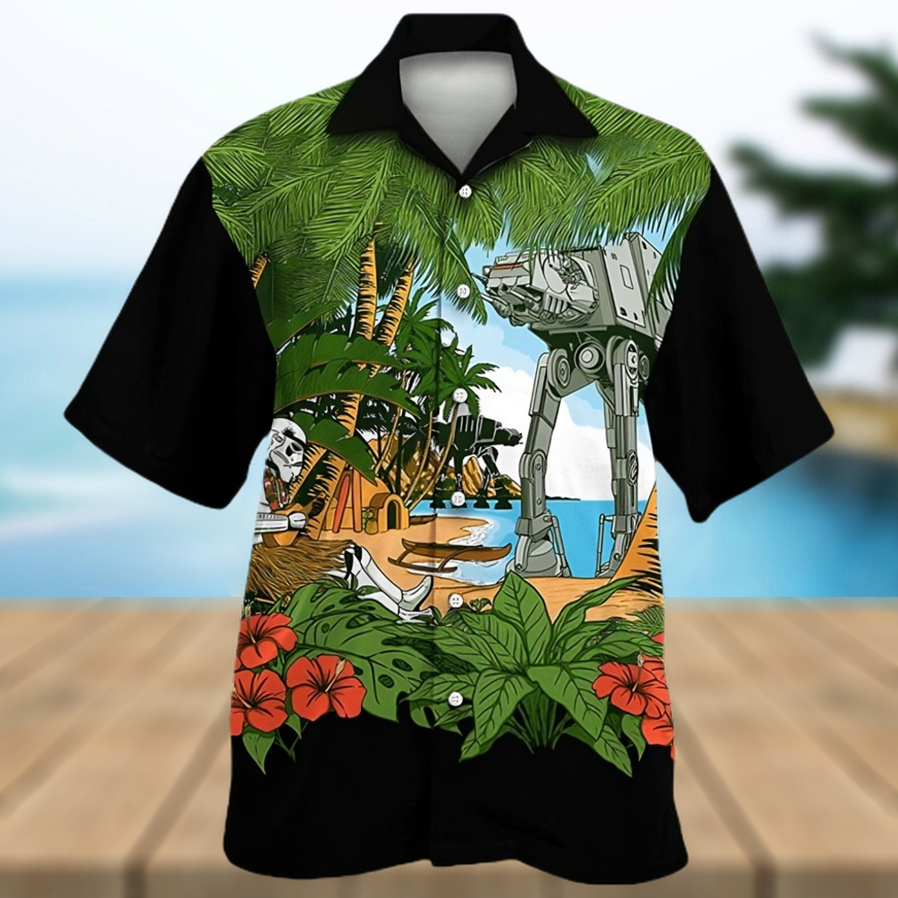 Topical Star Wars Scarif AT ST Hawaiian Shirt - Limotees