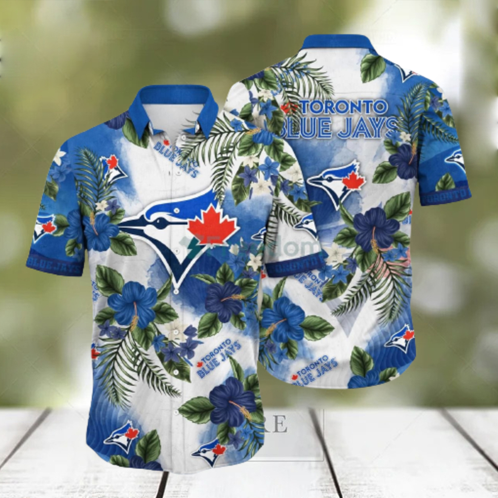 Toronto Blue Jays MLB Flower Hawaiian Shirt For Men Women Style Gift For Fans - Limotees