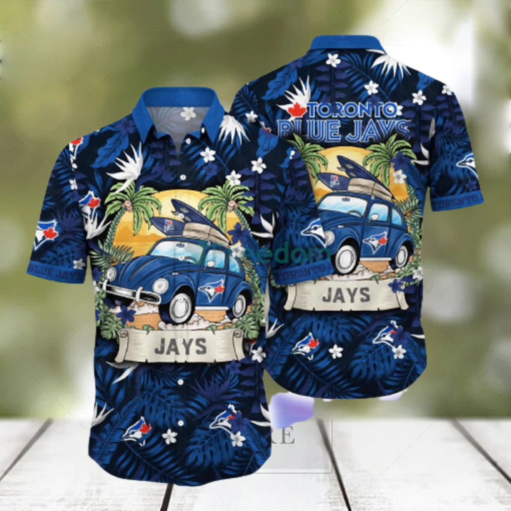 Toronto Blue Jays MLB Flower Hawaiian Shirt For Men Women Unique Gift For Fans - Limotees