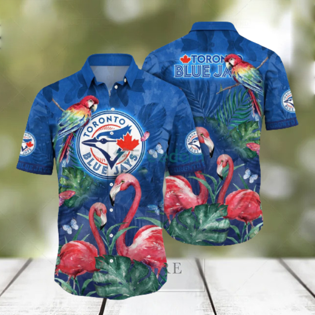 Toronto Blue Jays MLB Flower Hawaiian Shirt Unique Gift For Men Women Fans - Limotees