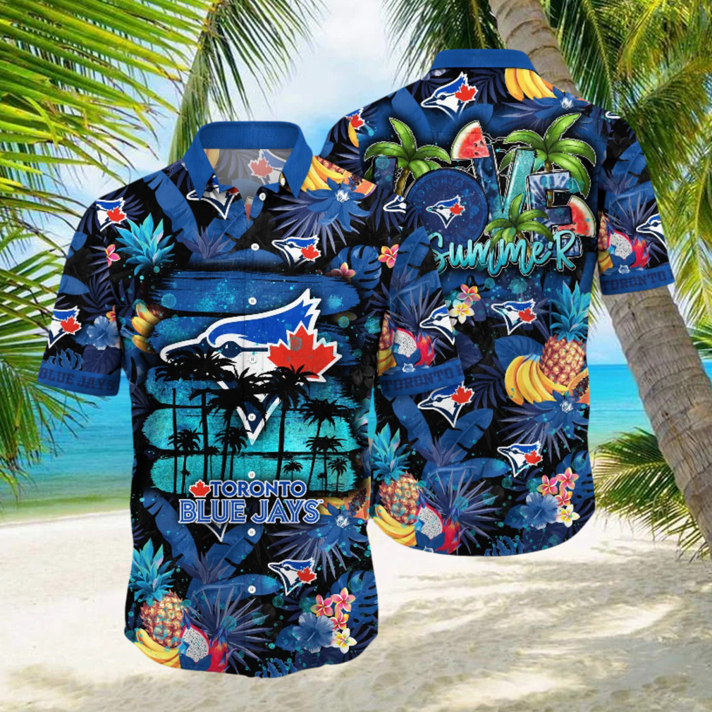 Toronto Blue Jays MLB Hawaiian Shirt Vacation Time Aloha Shirt - Limotees