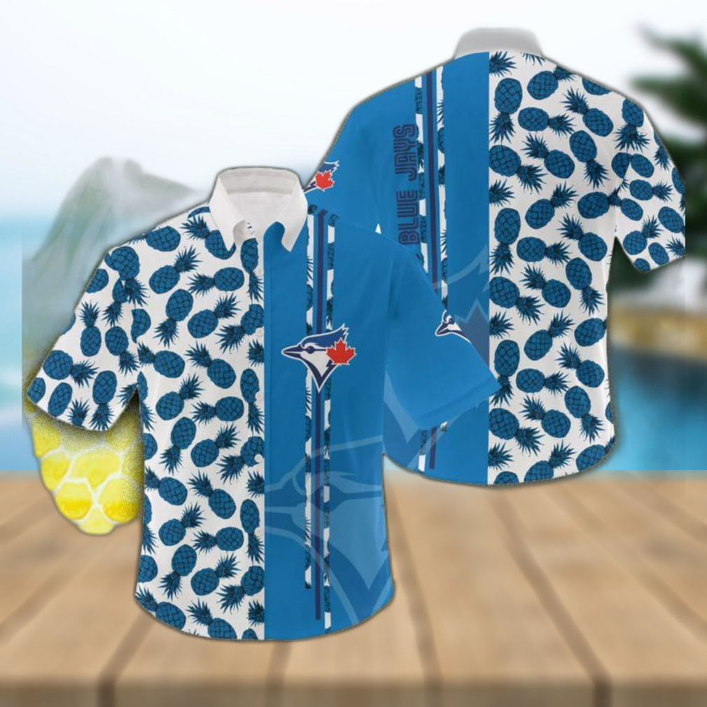 Toronto Blue Jays Pineapple MLB Hawaiian Shirt For Men And Women Gift For Fans - Limotees