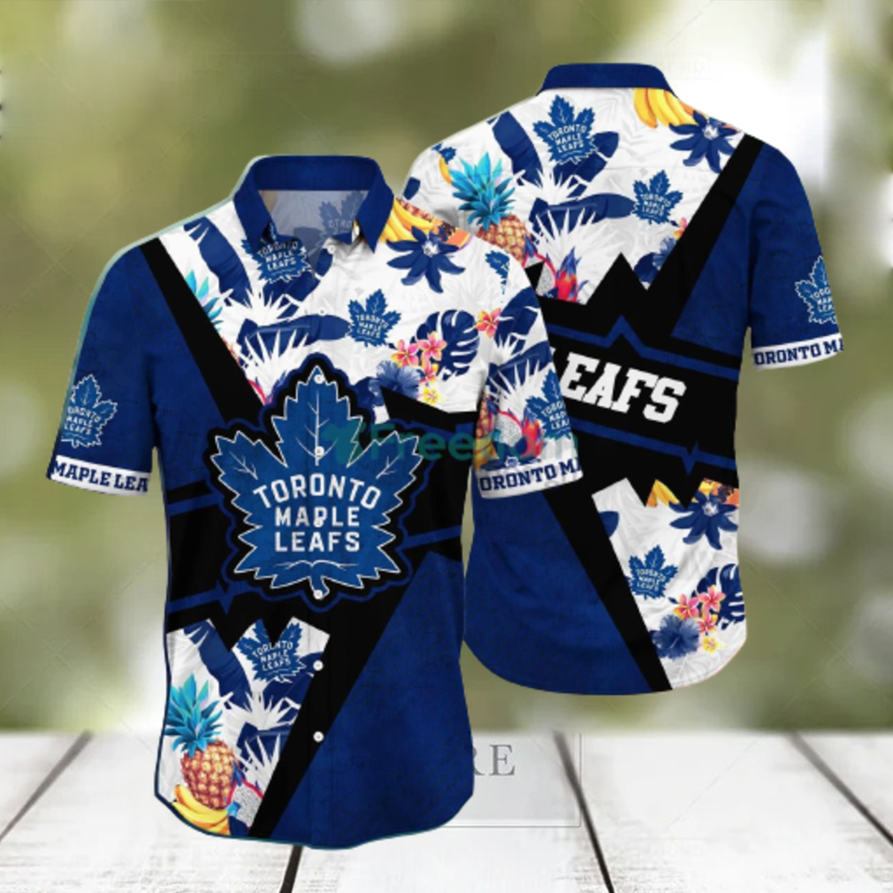 Toronto Maple Leafs NHL Flower Hawaiian Shirt Gift For Men Women Fans - Limotees