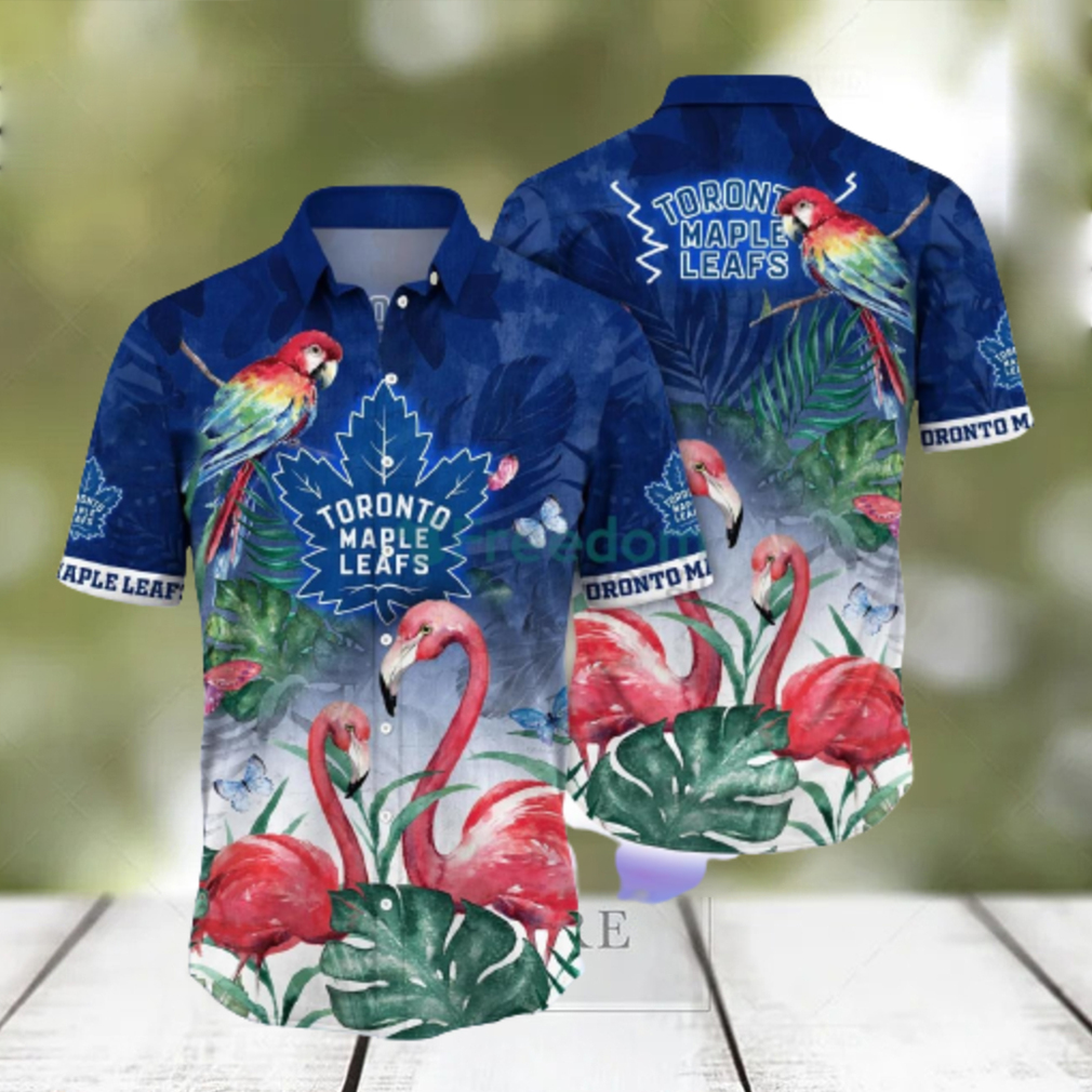 Toronto Maple Leafs NHL Flower Hawaiian Shirt Unique Gift For Men Women Fans - Limotees