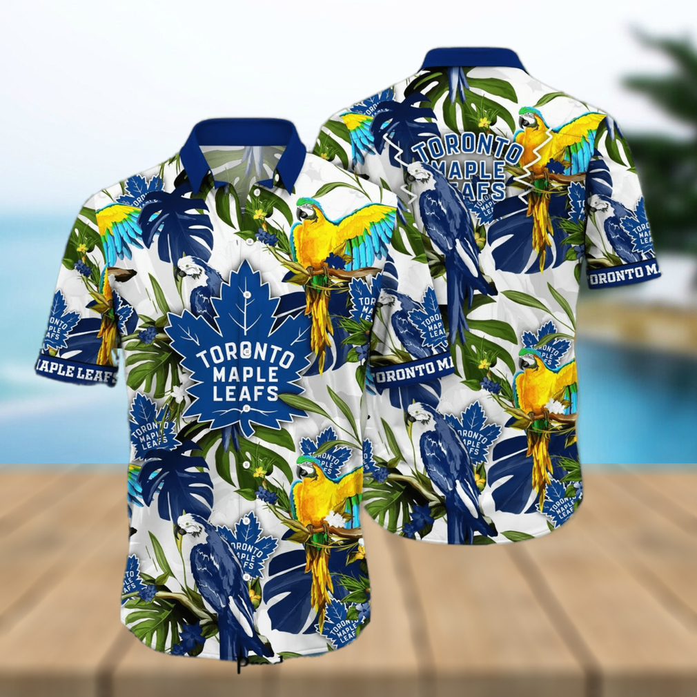 Toronto Maple Leafs NHL For Sports Fan 3D Printed Hawaiian Beach Shirt - Limotees