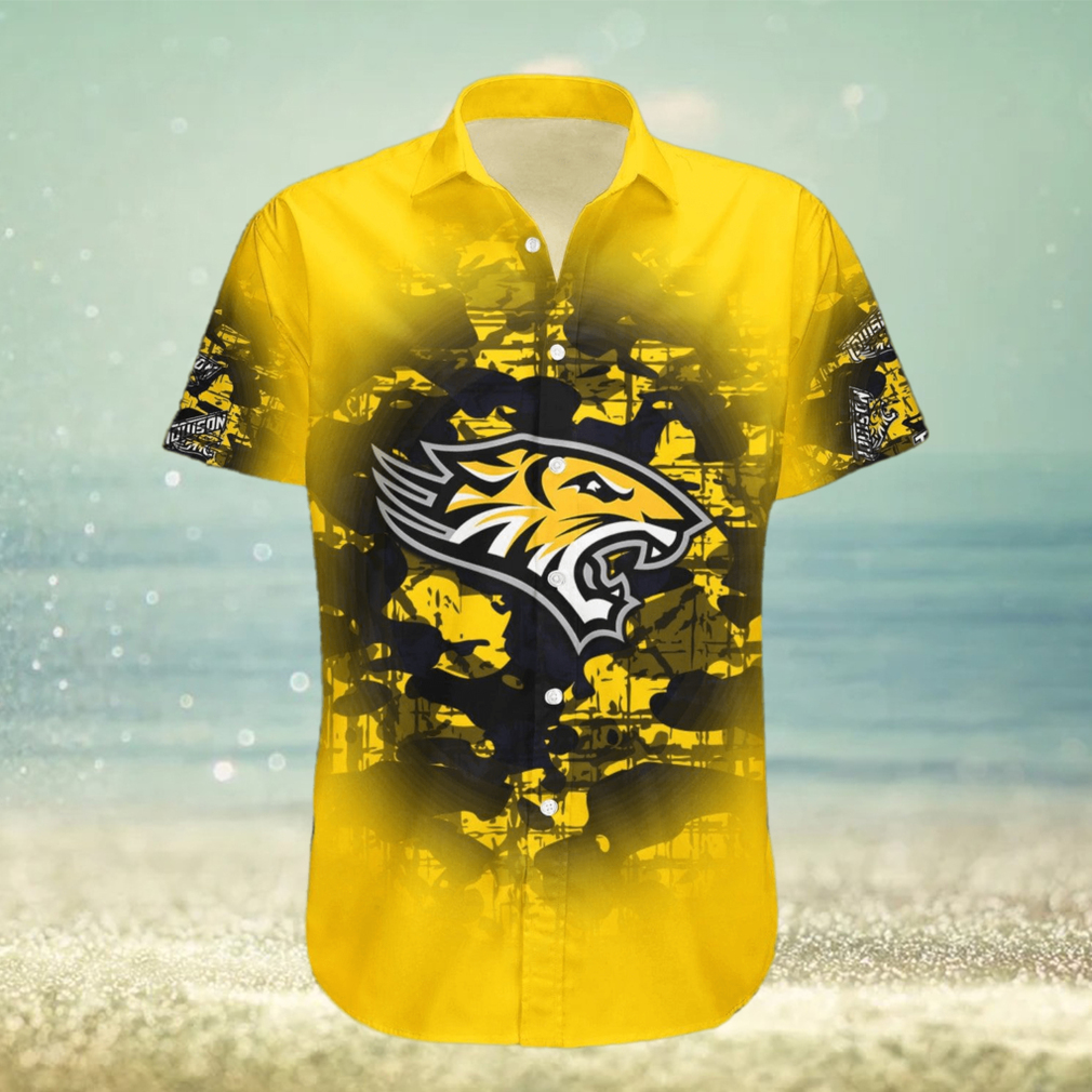 Towson Tigers Hawaiian Shirt Camouflage Vintage NCAA Gift For Fans - Limotees