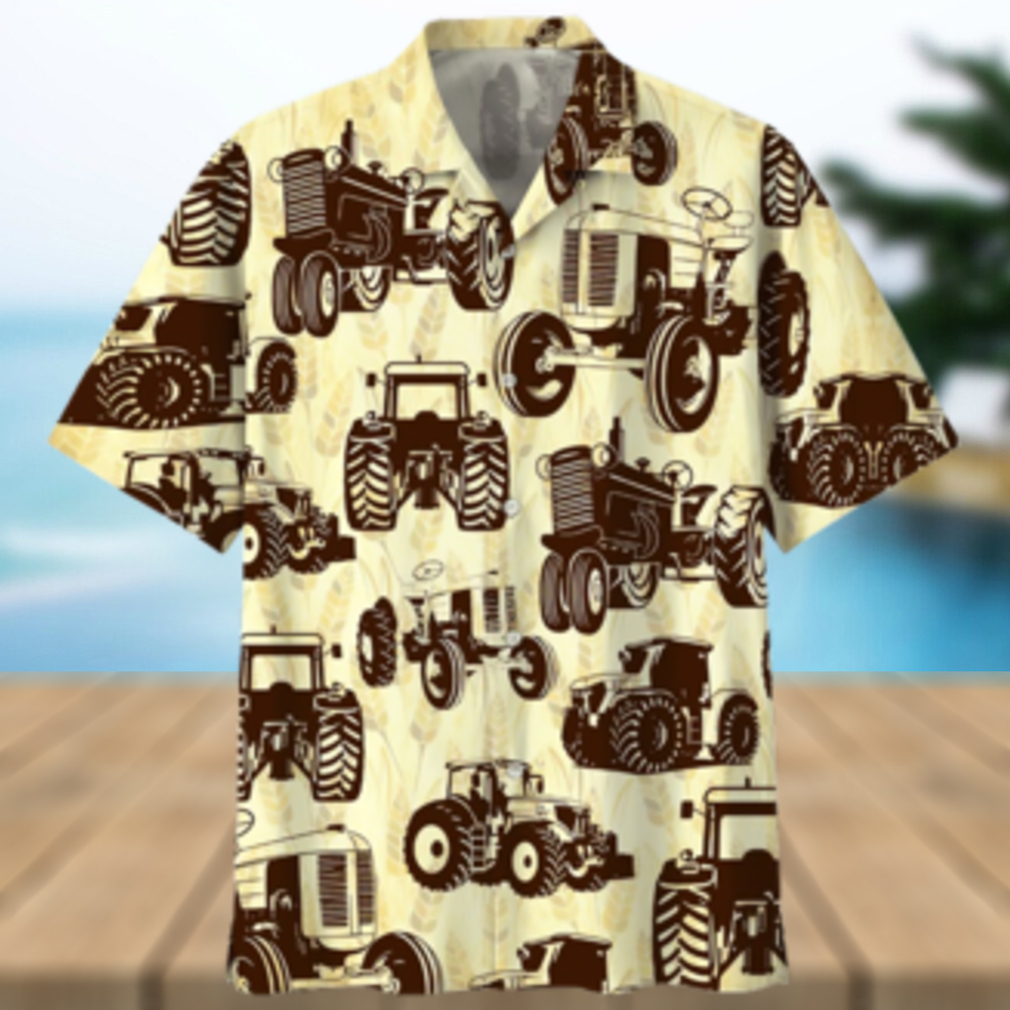 Tractor Tan High Quality Unisex Hawaiian Shirt - Limotees