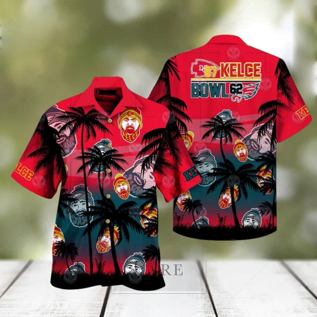 Travis Kelce Jason Kelce Hawaiian Shirt - Limotees