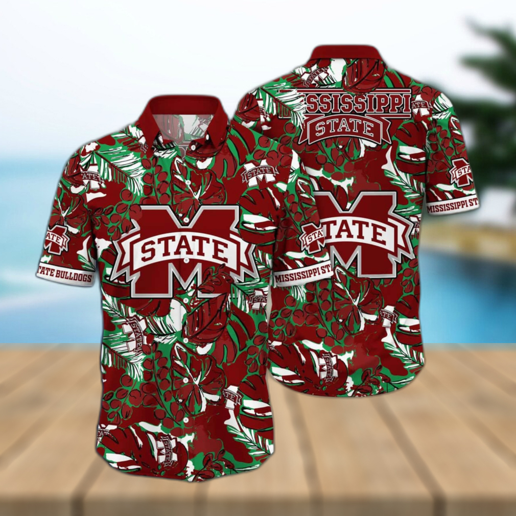 Trending Aloha NCAA Mississippi State Bulldogs Hawaiian Shirt Beach Gift For Friend - Limotees