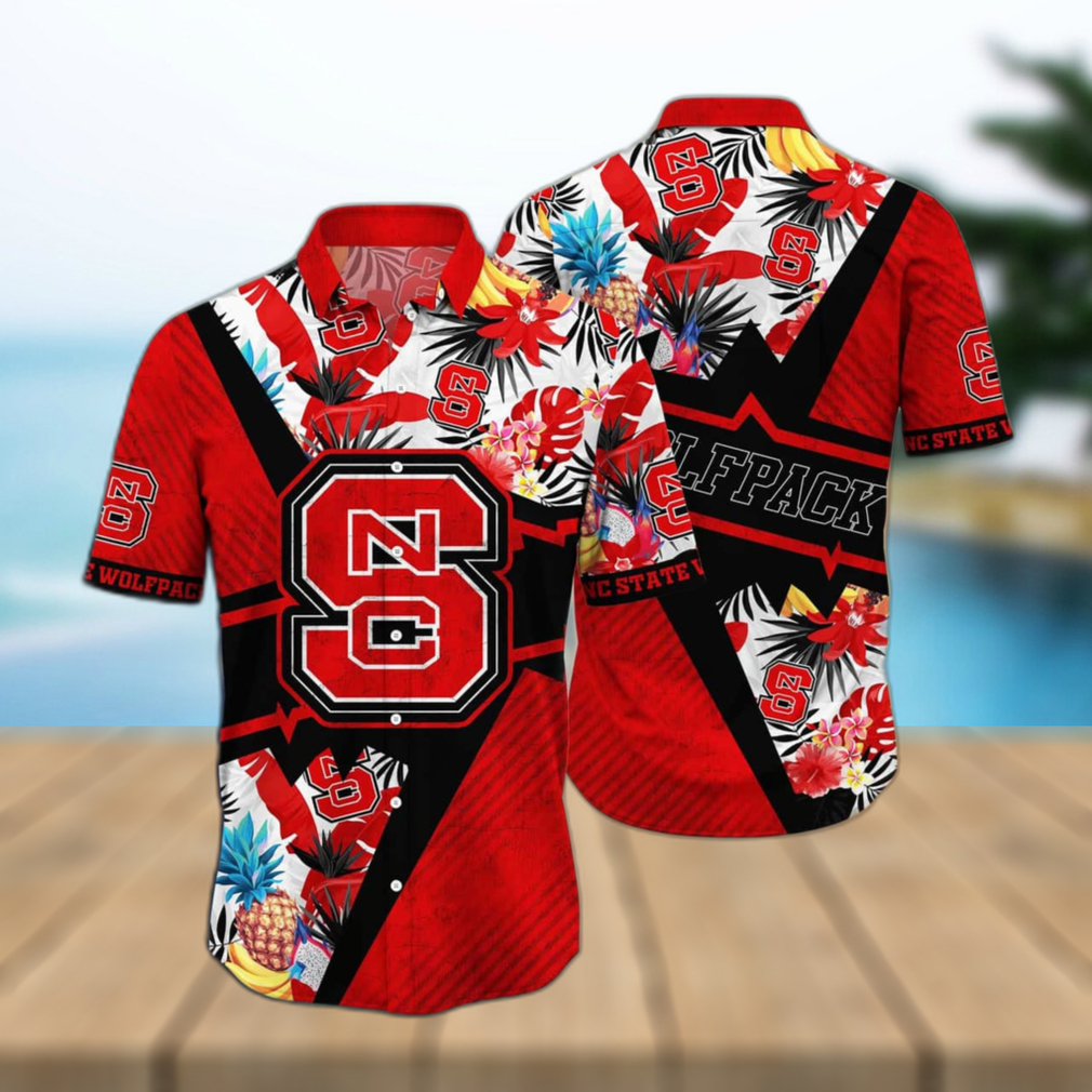 Trending Aloha NCAA NC State Wolfpack Hawaiian Shirt Gift For Beach Vacation - Limotees