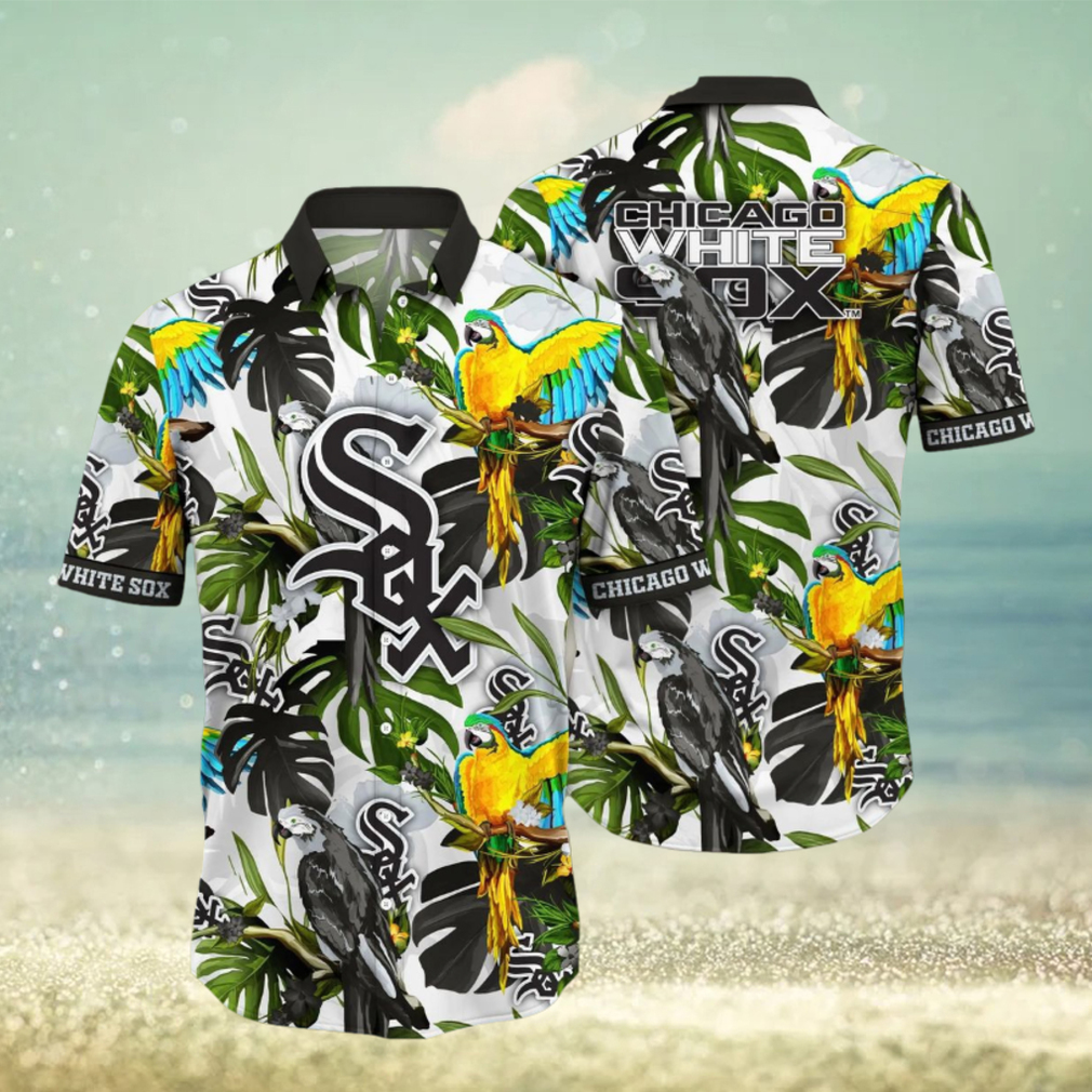 Trending MLB Chicago White Sox Flower Summer Hawaiian Shirt - Limotees