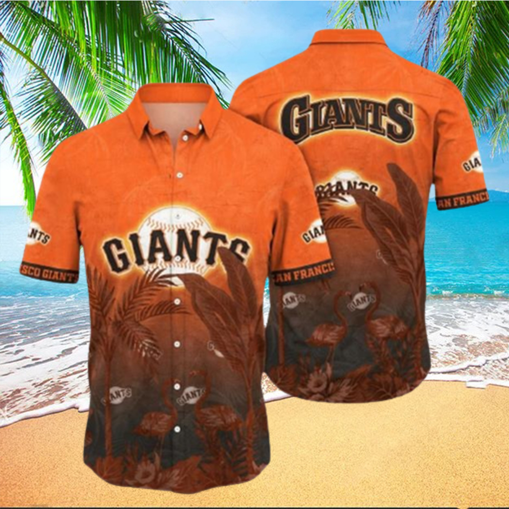 Trending MLB San Francisco Giants Floral Flower Hawaiian Shirt - Limotees