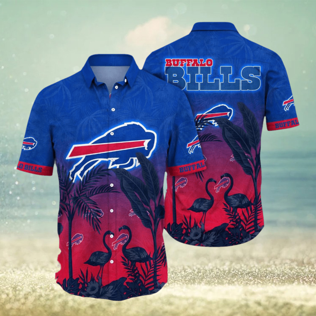 Trending NFL Buffalo Bills Flower Summer Hawaiian Shirt - Limotees