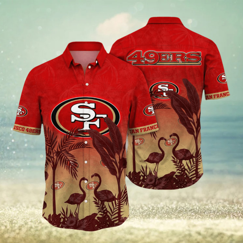 Trending NFL San Francisco 49ers Flower Summer Hawaiian Shirt - Limotees