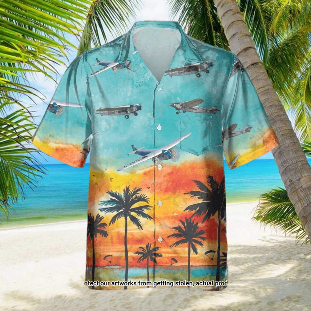 Tri Motor Hawaiian Shirt - Limotees