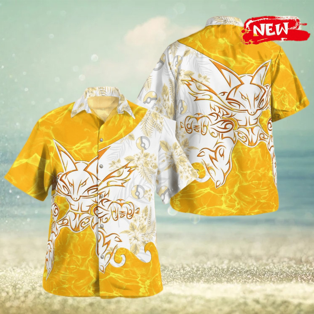 Tribal Alakazam Design Hawaiian Shirt and Short - Limotees