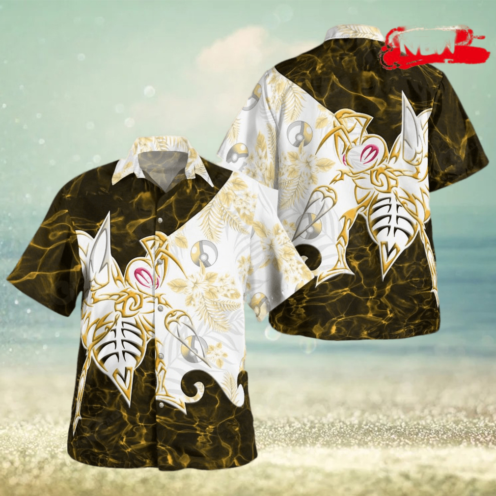 Tribal Beedrill Design Hawaiian Shirt and Short - Limotees