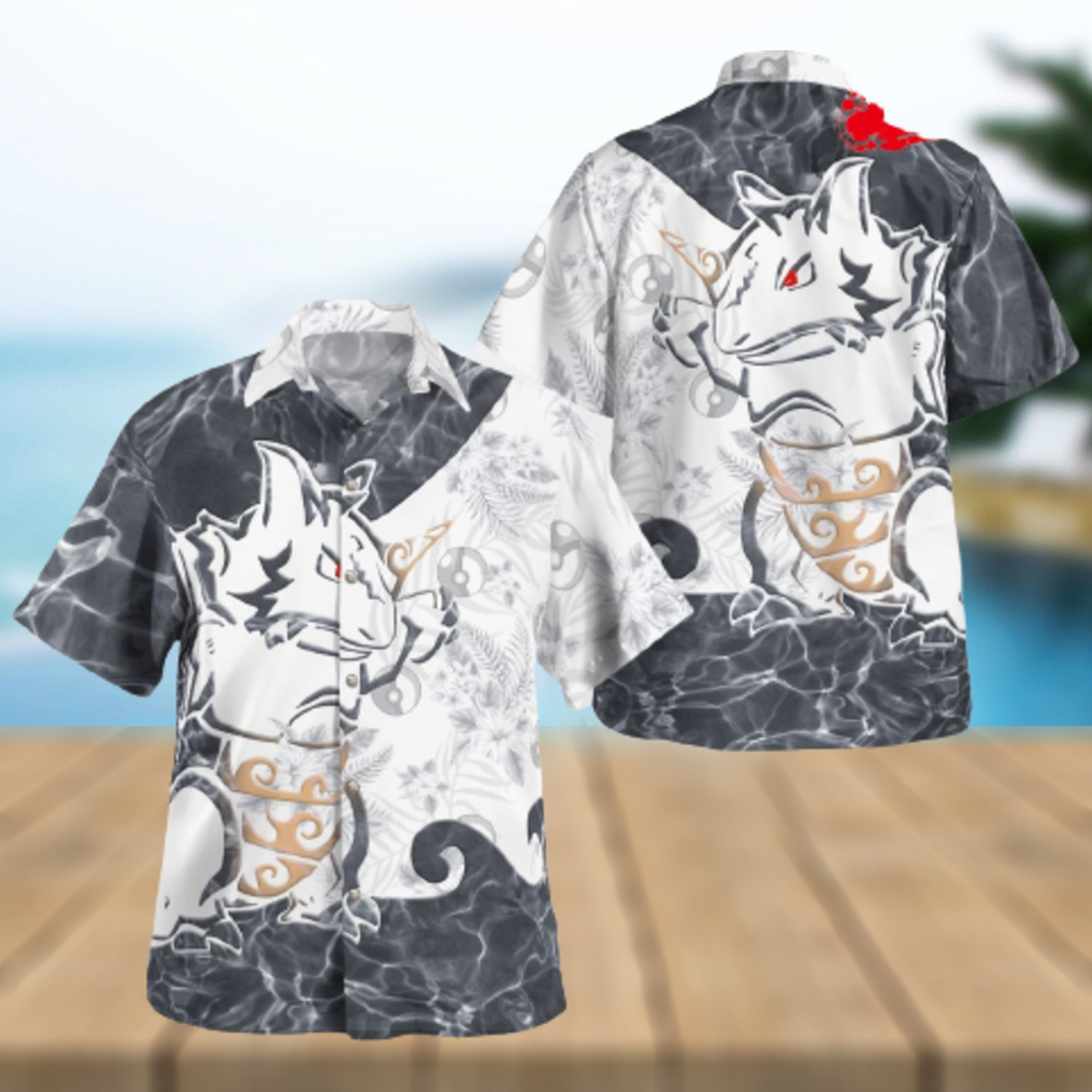 Tribal Rhydon Design Hawaiian Shirt and Short - Limotees