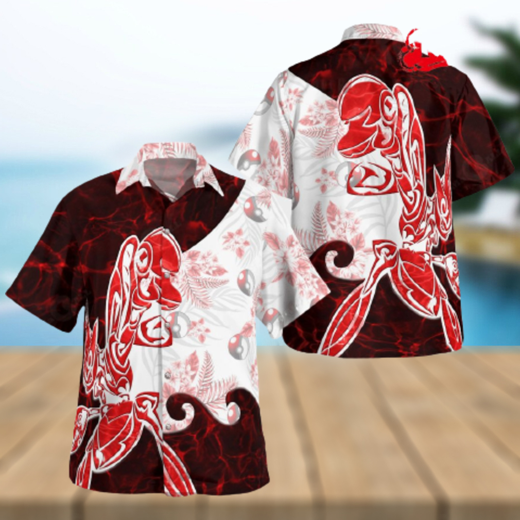 Tribal Scizor Design Hawaiian Shirt and Short - Limotees