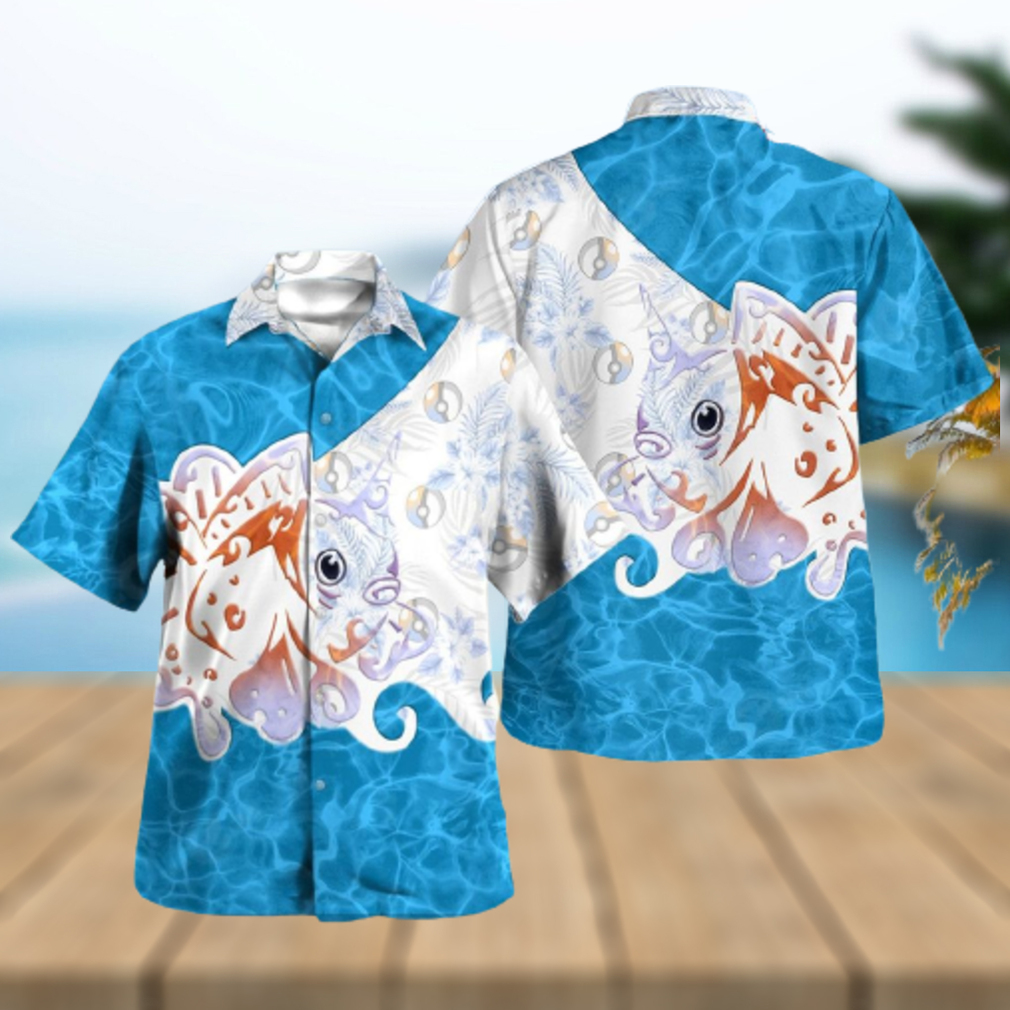 Tribal Seaking Design Hawaiian Shirt and Short - Limotees