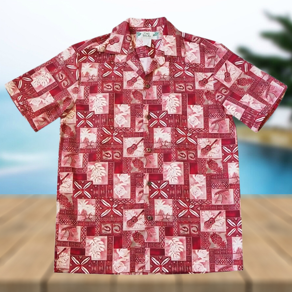 Tropic Vision Red High Quality Hawaiian Shirt - Limotees