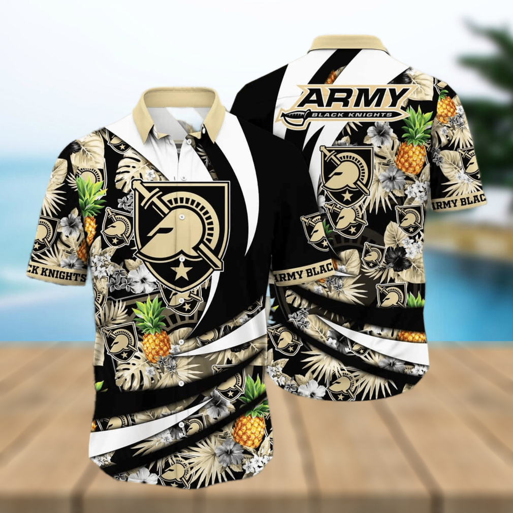 Tropical Aloha NCAA Army Black Knights Hawaiian Shirt Beach Lovers Gift - Limotees