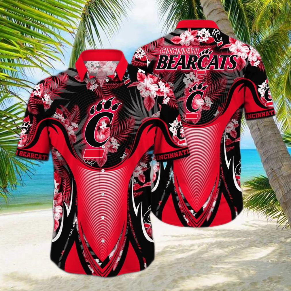 Tropical Aloha NCAA Cincinnati Bearcats Hawaiian Shirt Summer Vacation Gift - Limotees